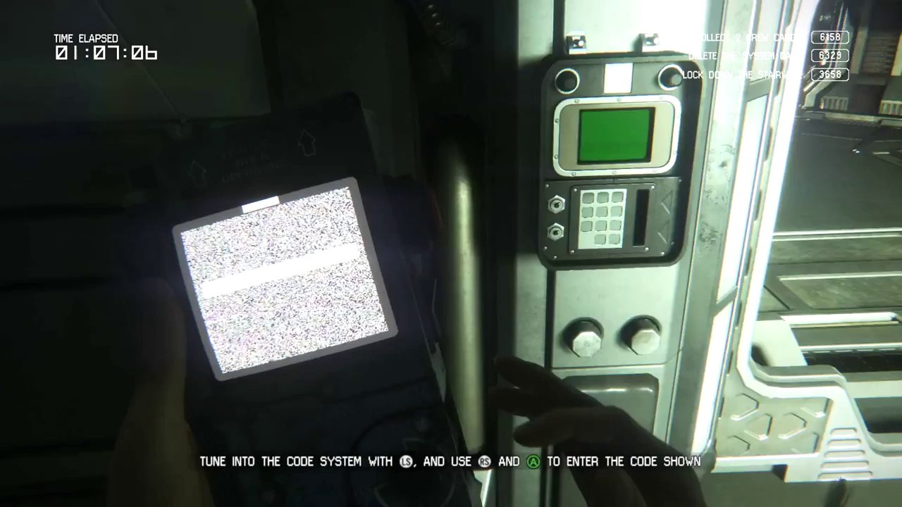 Alien Isolation Exclusive Survivor Mode - Attack Survive PC Gameplay