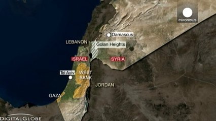 Syrian fighter jet shot down by Israel over the Golan Heights