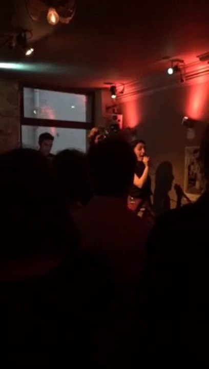 in the bar