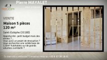 Vente maison - Saint-Estèphe (33180) - 120m²