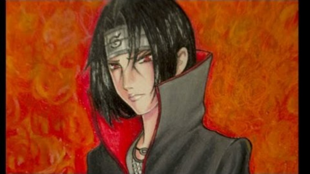 COMO DIBUJAR A ITACHI (NARUTO)