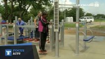 Etats-Unis : une aire de jeux spéciale seniors au Texas