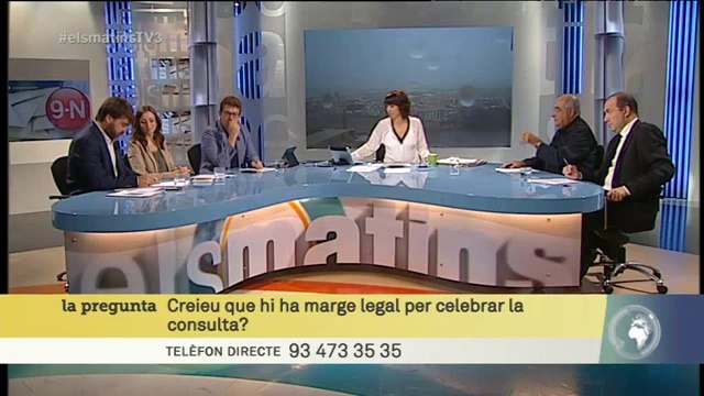 TV3 - Els Matins - Tertúlia del 22/09/14 (part 1). Entrevista a Xavier González de Rivera