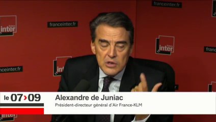 Alexandre de Juniac : "Je ne comprends pas les raisons de la grève"