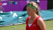 Victoria Azarenka vs Maria Kirilenko 2012 London Highlights