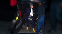 Rihanna Wraps Up For A Nightshift In The Studio