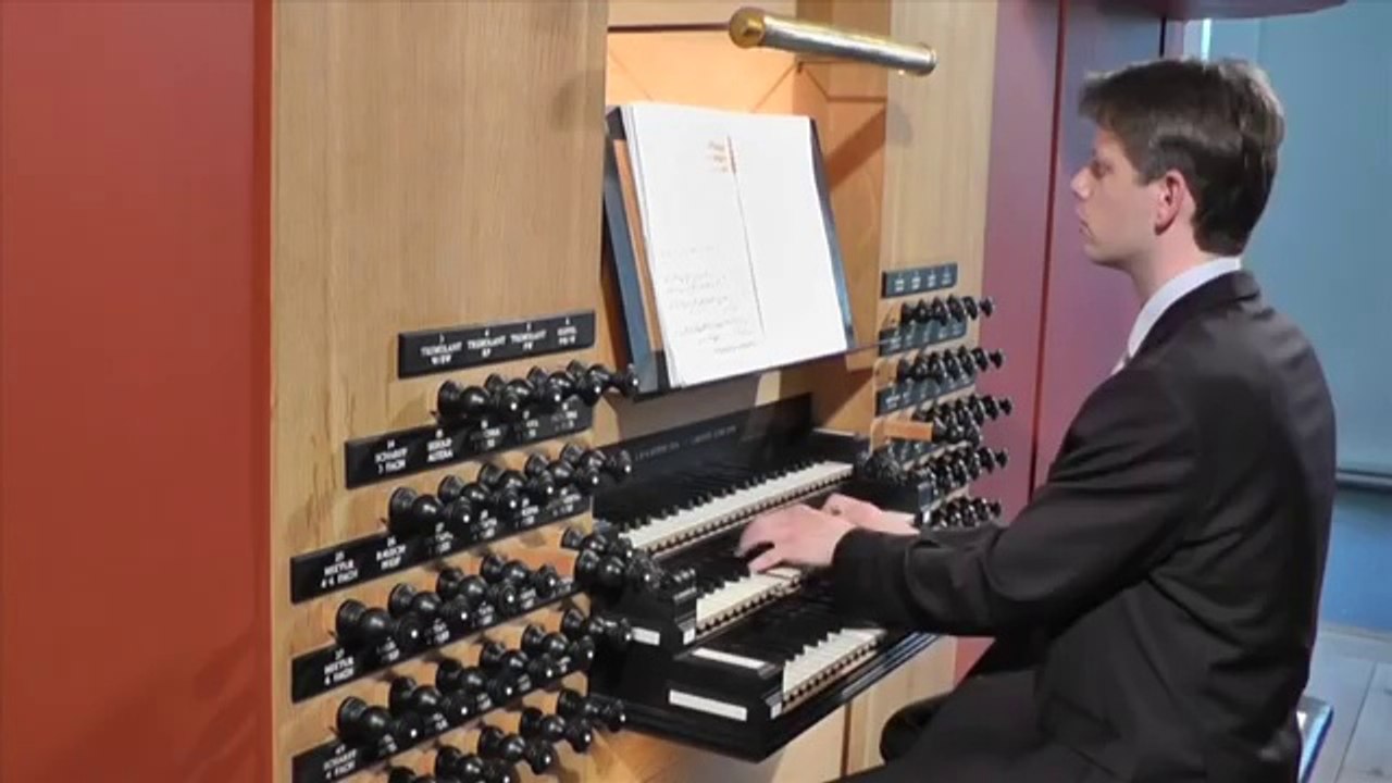 Johann Sebastian Bach Clavierübung III #22of27  BWV 689 - Fuga super Jesus Christus unser Heiland Manualiter