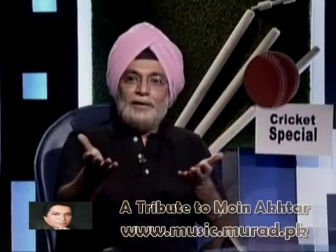Moin Akhtar as Bishan Singh Bedi Cricketer Loose Talk Part 3 of 3 Anwar Maqsood Moeen Akhter