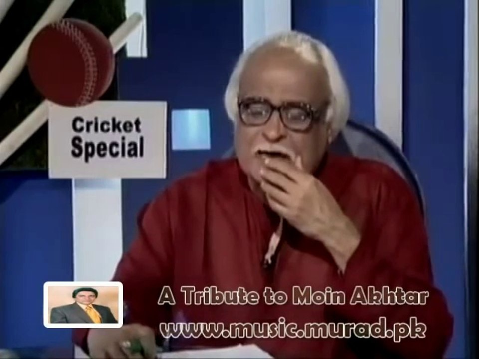 Moin Akhtar as a Desi Britisher Desi English Man Loose Talk Part 1 of 2 Anwar Maqsood Great Moeen