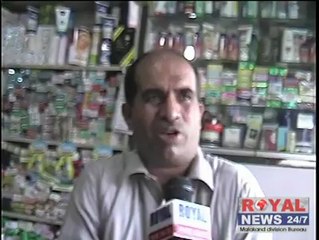 تیمرگرہ بازار کے اسٹریٹ لائٹس 7 سال سے خراب ہیں۔ یوسف مہمند کی رپ