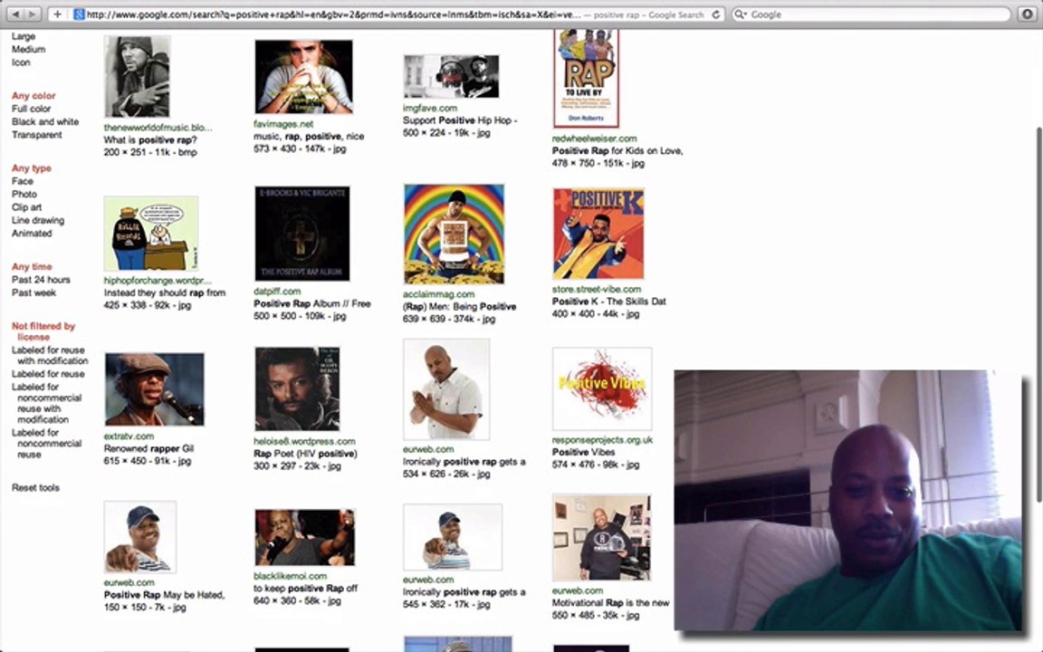 "Positive Rap"  google search