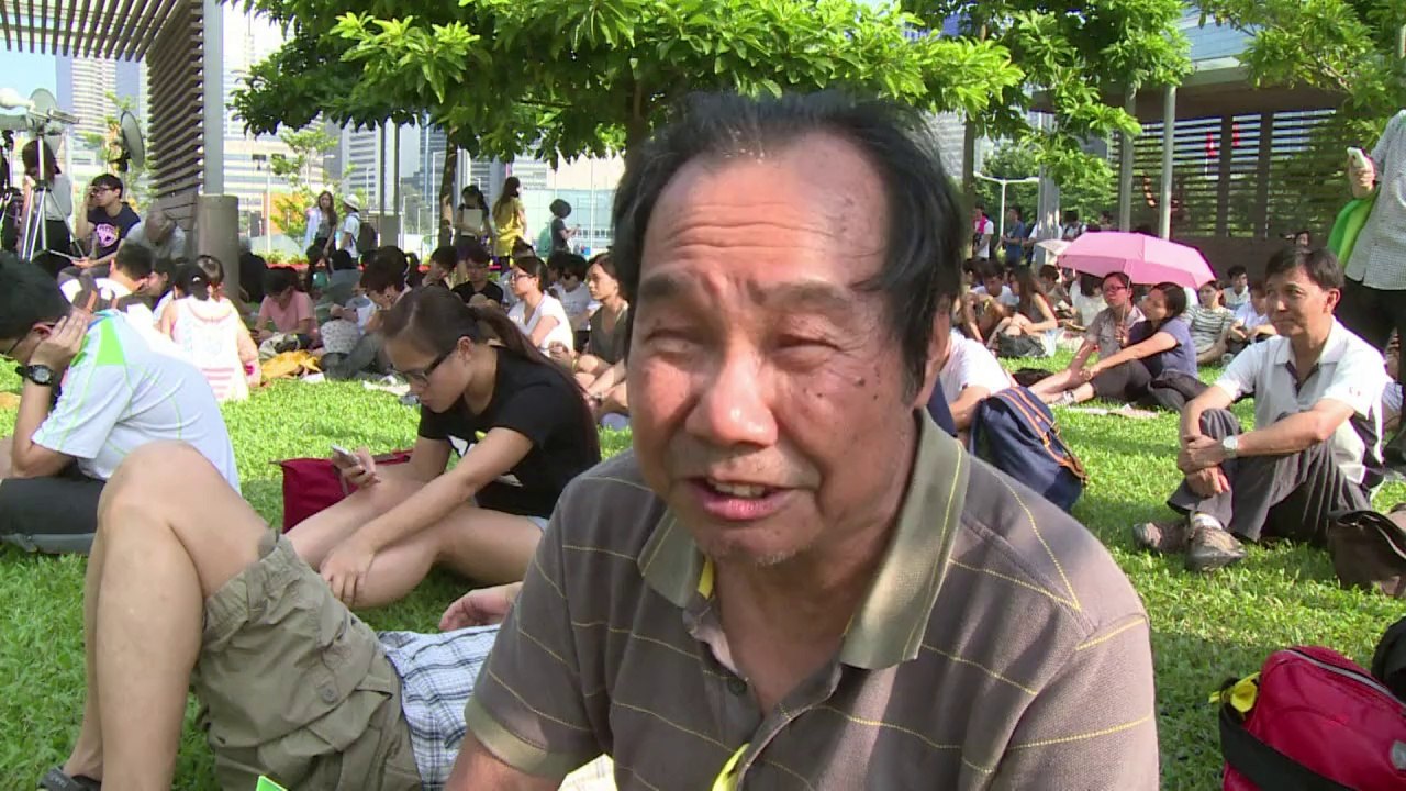 Estudantes em greve protestam em Hong Kong