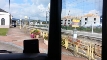 en bus!! de THIEFOSSE à  REMIREMONT! passe mon temps!!! à filmer!!