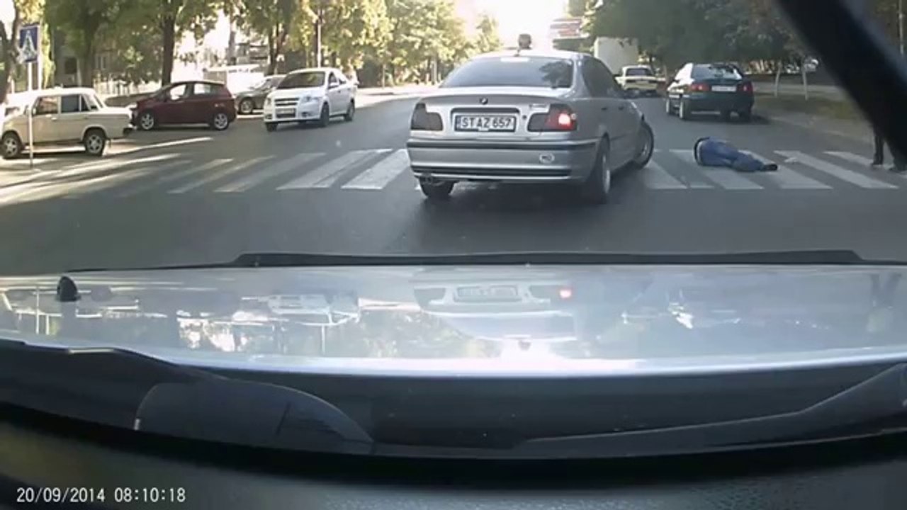 Choc : en Moldavie, mieux vaut traverser vite aux passages piétons !
