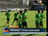 El Chicharito y Ochoa convocados por la Selección de Fútbol de México
