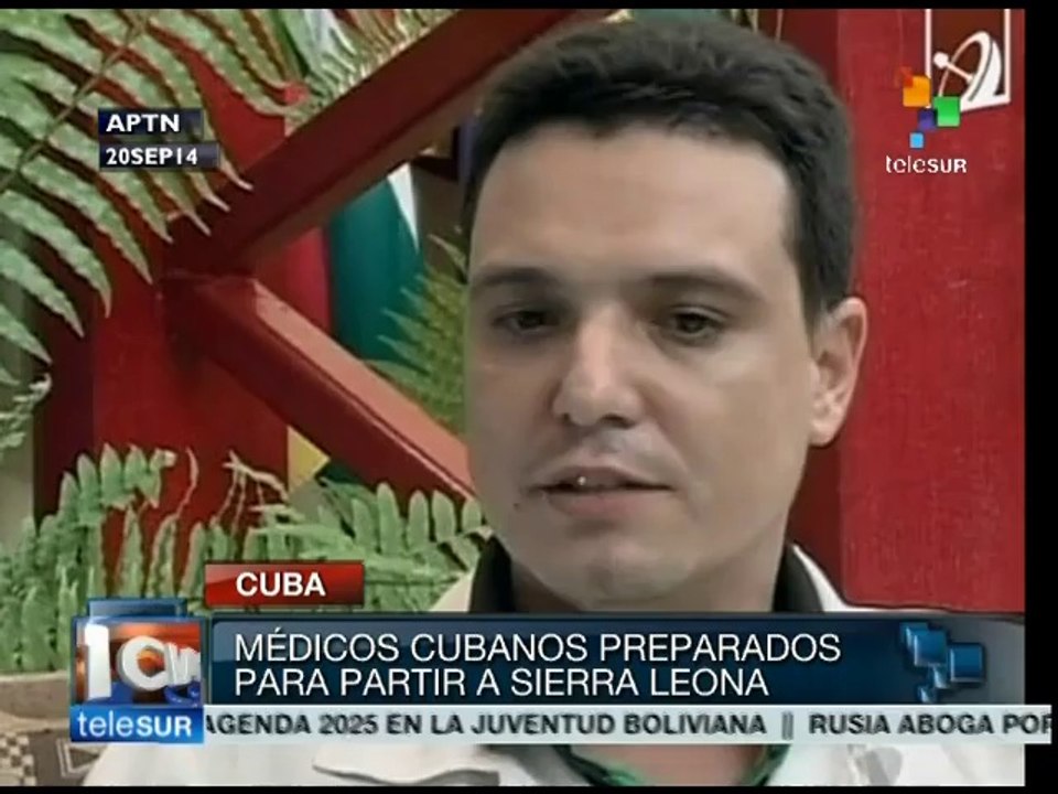 Se alista brigada médica cubana para enfrentar ébola en Sierra Leona