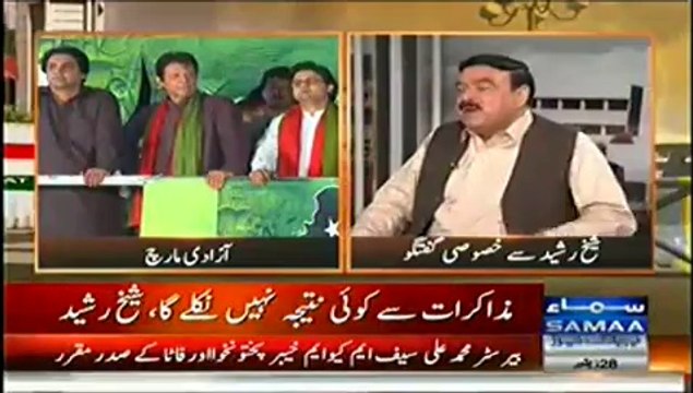 Nadeem Malik Live (Sheikh Rasheed Special Interview) - 23rd September 2014