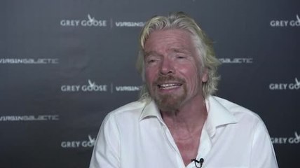 Sir Richard Branson Teams Up With Grey Goose Ahead Of Space Flight