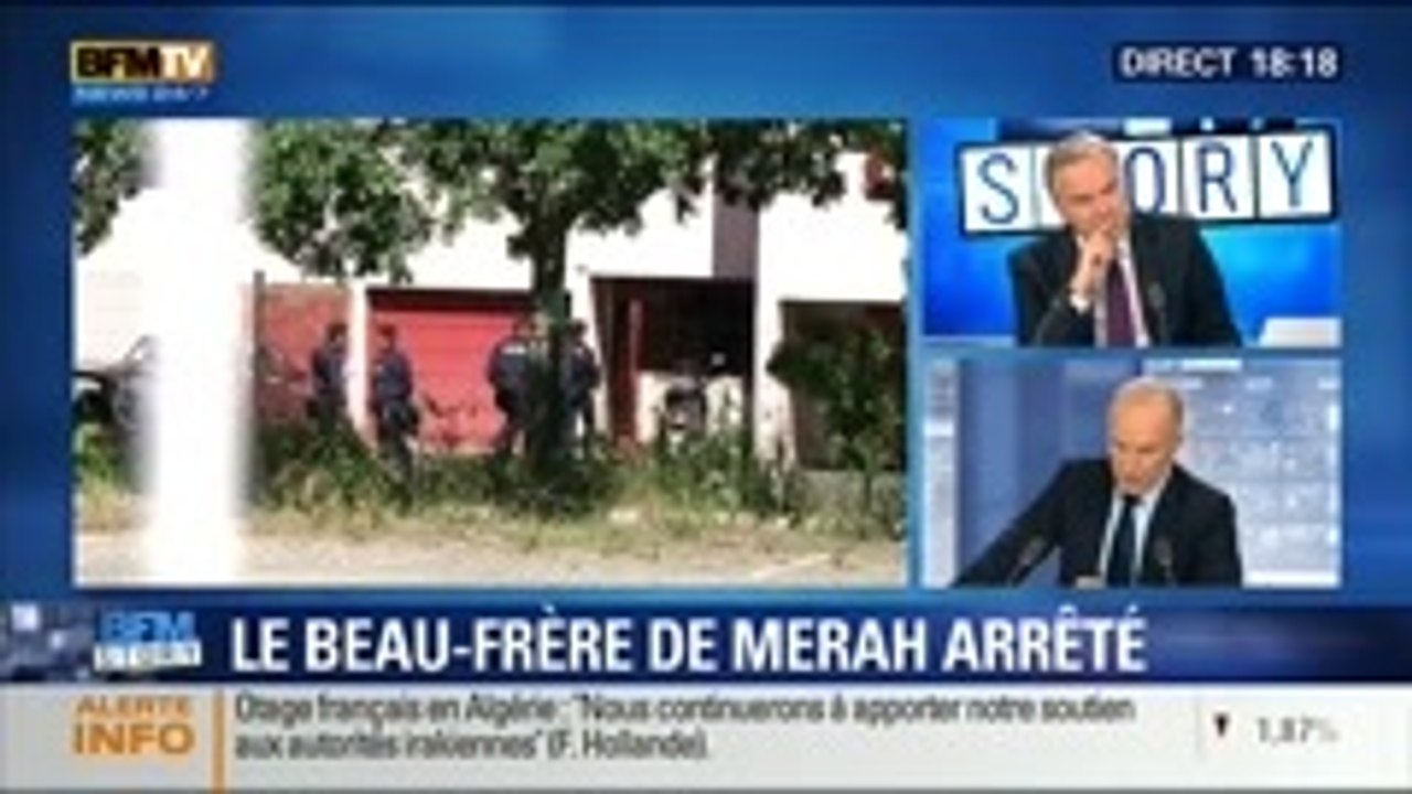 BFM Story: Trois jihadistes présumés, dont le beau-frère de Mohammed Merah, ont été arrêtés à Orly - 23/09