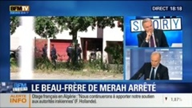 BFM Story: Trois jihadistes présumés, dont le beau-frère de Mohammed Merah, ont été arrêtés à Orly - 23/09