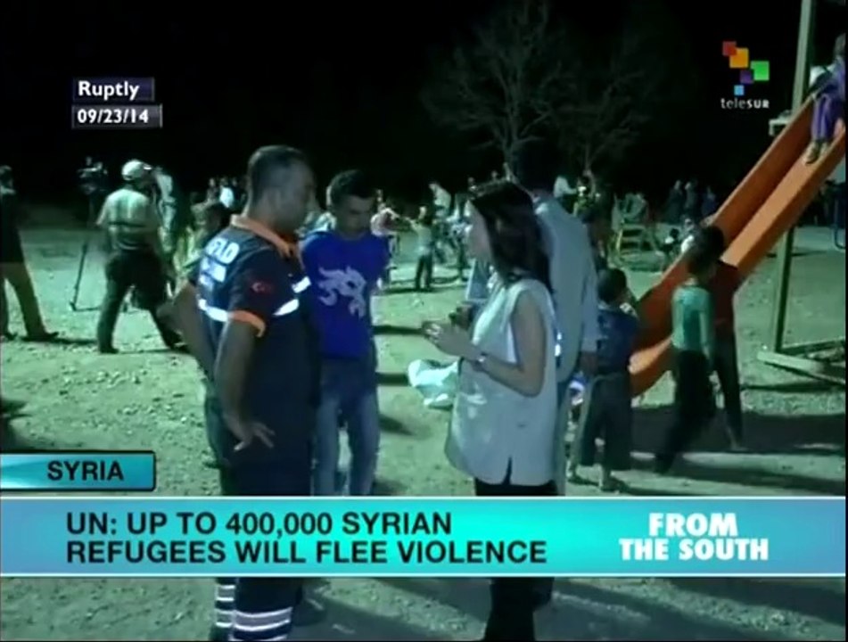 UN reports 400,000 Syrian refugees fleeing to Turkey