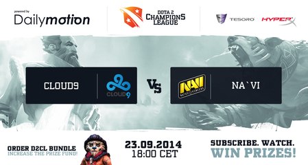 Na'Vi vs Cloud 9 Game 1 Part 1 - Dota 2 Champions League @TobiWanDOTA