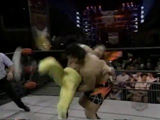 Chris Benoit vs Kensuke Sasaki - WCW Nitro 1995/11/13