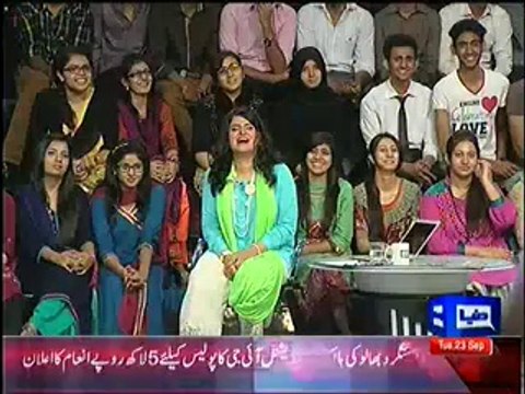 Mazaaq raat on Dunya News – 23rd September 2014