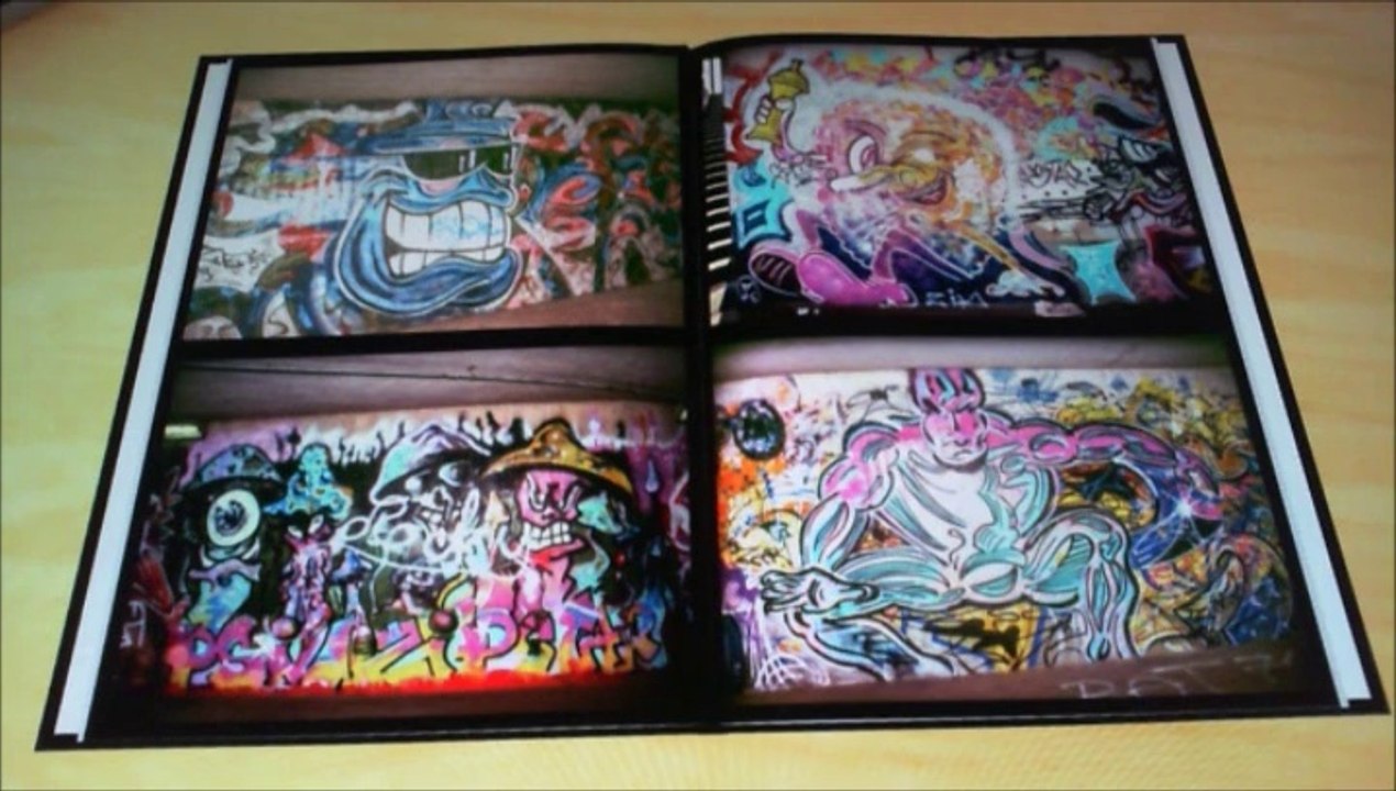 Graffiti Fotobook ZIP HEXER & Friends Frankfurt Germany 1989