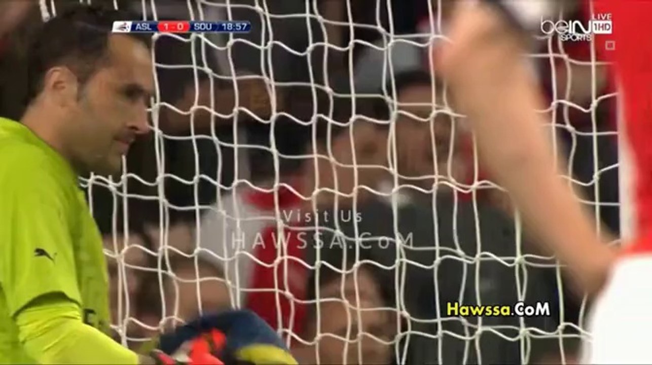 اهداف مباراة ارسنال 1 - 2 ساوثامبتون | تعليق فهد العتيبي