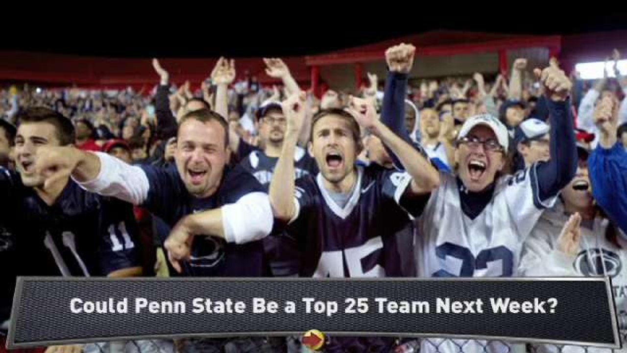 Collins: Could Penn St. Get into Top 25?