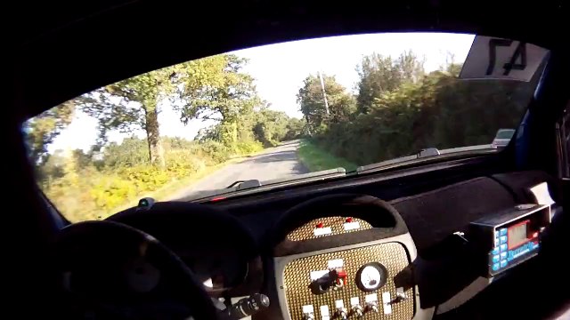 clio mma/fantronic bertaud albert rallye cote de lumiére 2014 es 1