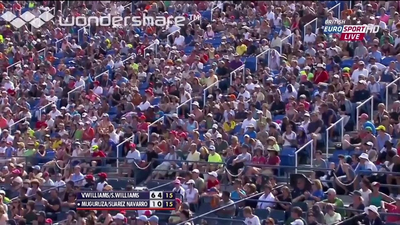US Open R3 - Williams-Williams vs. Muguruza-Suarez Navarro