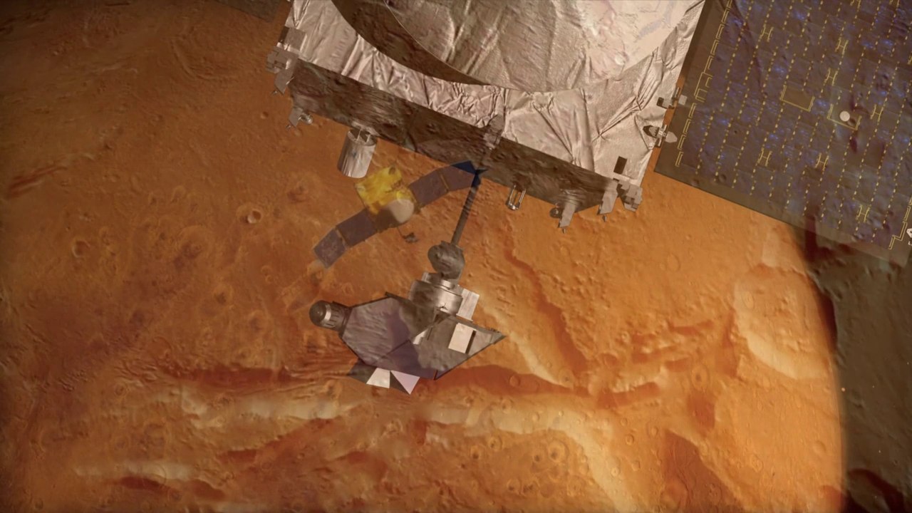 Sonda Maven de la NASA llega con éxito a la órbita de Marte