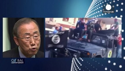 Etat islamique, changement climatique, Ebola : Ban Ki-moon invité de Global conversation