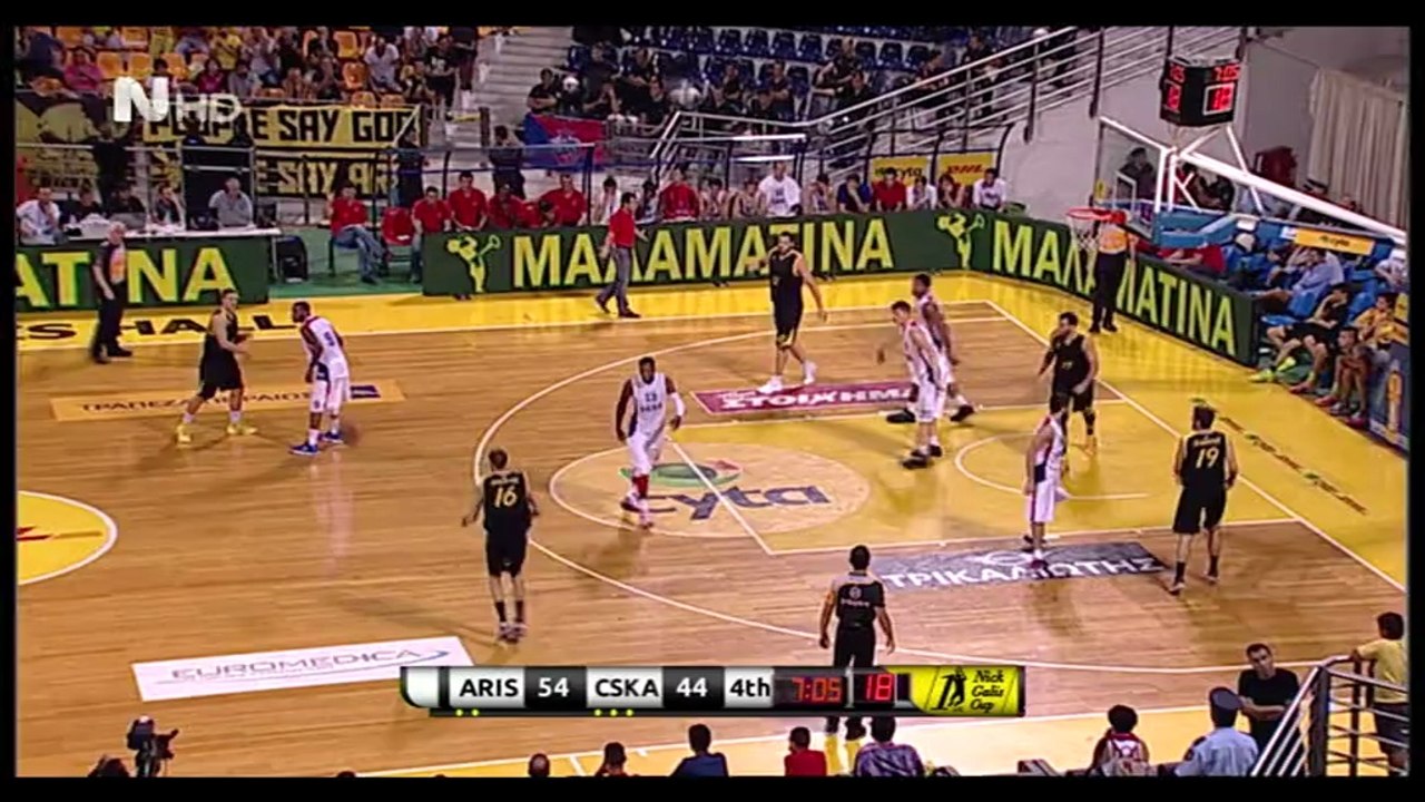 1st Nick Galis Cup - final Aris - CSKA part 2