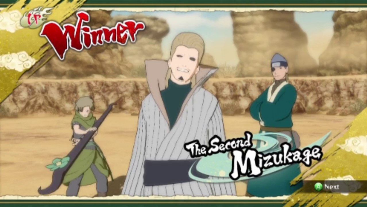 Gaara VS Second Mizukage In A Naruto Shippuden Ultimate Ninja Storm Revolution Match / Battle / Fight