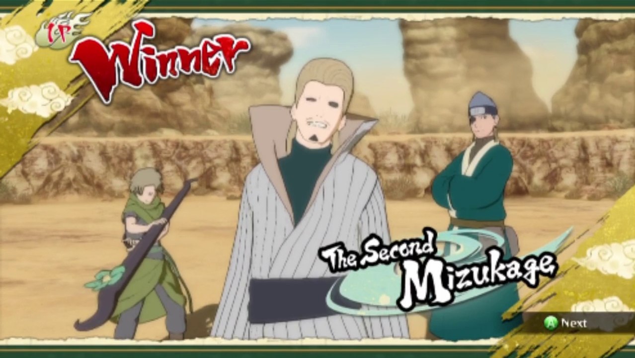 Gaara VS Second Mizukage In A Naruto Shippuden Ultimate Ninja Storm Revolution Match / Battle / Fight
