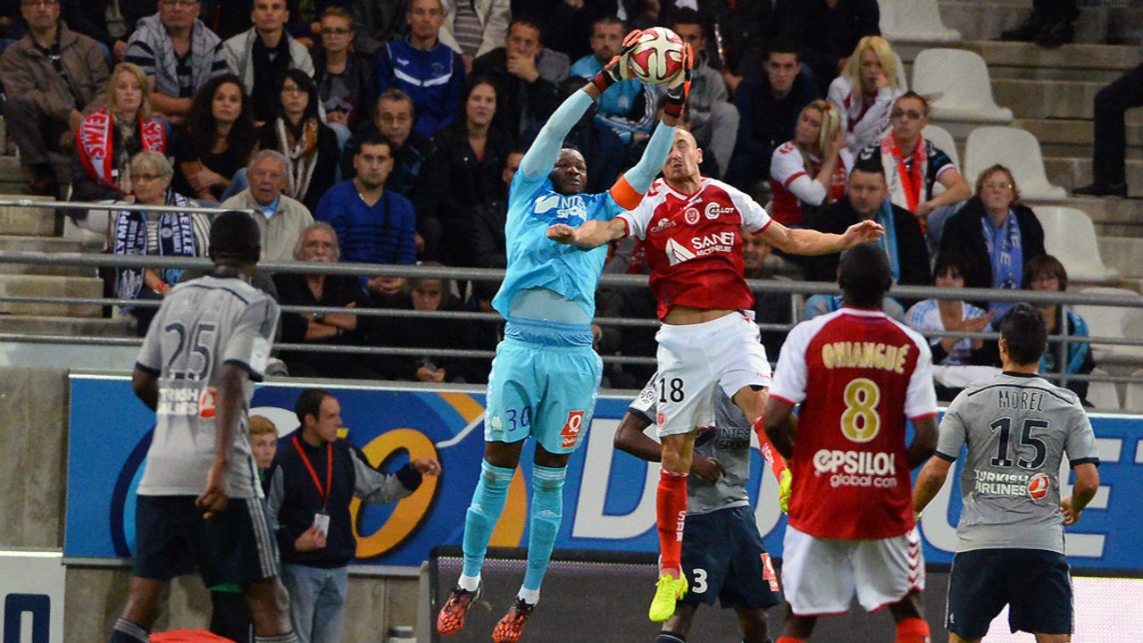 Reims 0-5 OM : la réaction de Steve Mandanda