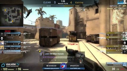 Vakarm Qualifier ESWC.FR - Quart Finale - Katrina vs CLEAR - Mirage