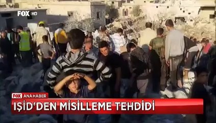 Amerika 5 Arap ülkesiyle Suriye'de IŞİD mevzilerini bombaladı