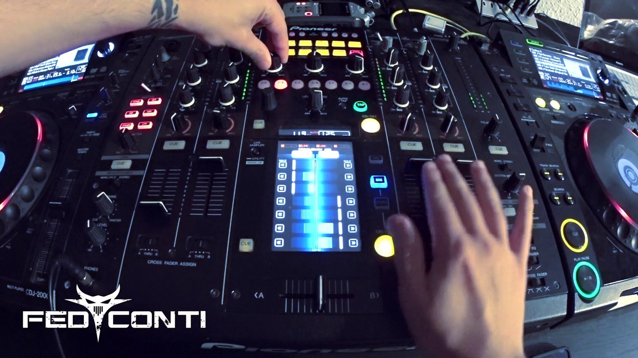 Adam Beyer Vs Josh Wink - Fed Conti On Pioneer Djm-2000
