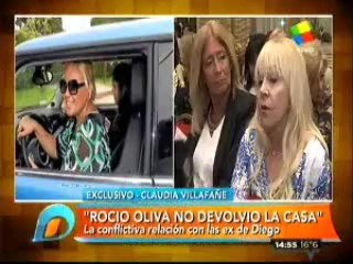 claudia villafañe intrusos