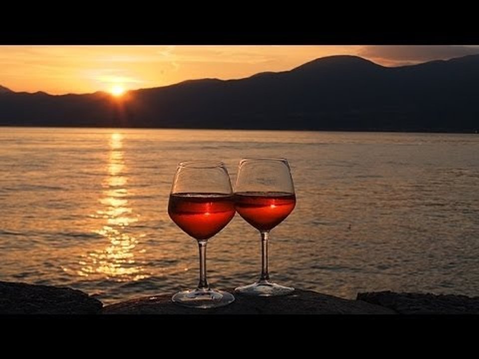 Gardasee: Romantische Weinprobe.