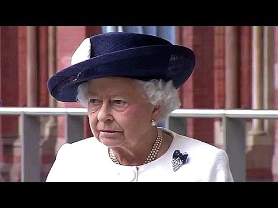 Queen Elisbeth II. gab sich die Ehre.