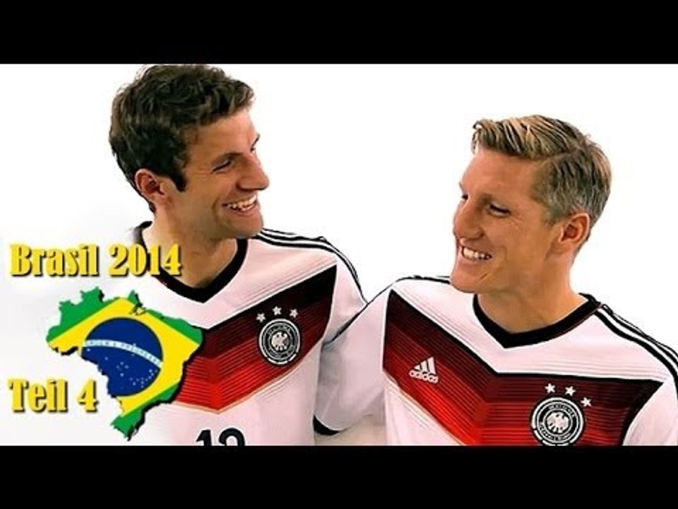 WM 2014 - Schweinsteiger und Müller sorgen für gute Laune