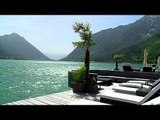 Wetterbilder aus Tirol: Saharawind am Achensee