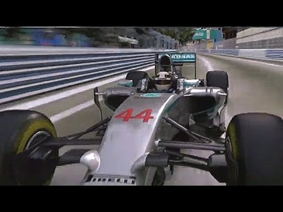 Formel 1 in Monaco: Virtuelle Runde mit Lewis Hamilton