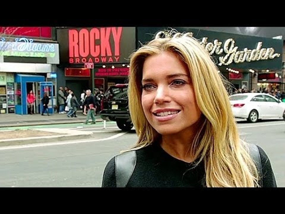 Let´s Dance Star Sylvie Meis in New York beim Rocky Musical