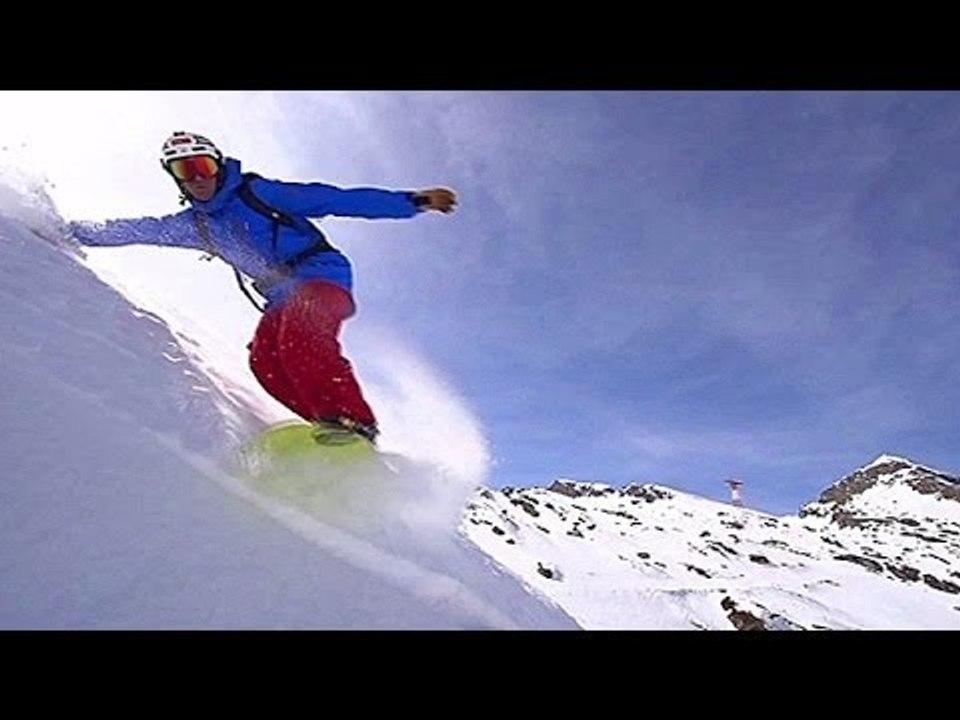 Nervenkitzel im Schnee (Freeride Show am Kitzsteinhorn)